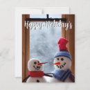 Zoek naar grappige sneeuwmannen kaarten Schattig