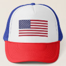 Zoek naar stars and stripes petten Rood wit en blauw
