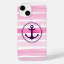 Zoek naar roze anker iphone hoesjes Preppy