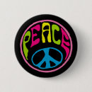 Zoek naar hippie teken buttons 70s