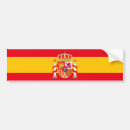 Zoek naar spanje bumperstickers Vlag van spanje