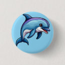 Zoek naar dolfijnen buttons Oceaan