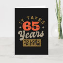 Zoek naar 65ste verjaardagskaarten 65 jaar