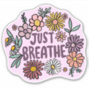 Zoek naar adem stickers Floreel