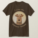 Zoek naar airedale terriër tshirts Hond