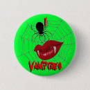 Zoek naar vampier buttons Vrouw