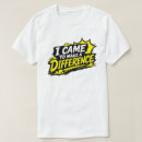Zoek naar verschil tshirts Elk persoon