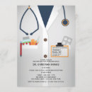 Zoek naar artsen uitnodigingen Stethoscoop