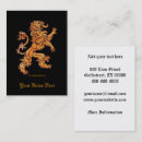 Zoek naar lion visitekaartjes Zwart