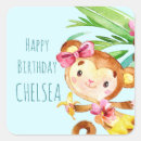 Zoek naar leuke aap stickers Monkey cut