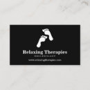 Zoek naar massage therapie visitekaartjes Voet