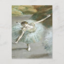 Zoek naar edgar degas briefkaarten Danser
