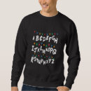Zoek naar alfabet hoodies Kerstmis