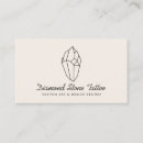 Zoek naar steen visitekaartjes Diamant