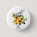 Zoek naar alice wonderland buttons Wit konijn