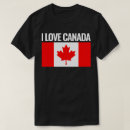 Zoek naar canada vlag heren tshirts Liefde