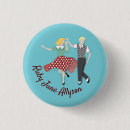 Zoek naar dansers buttons Vintage