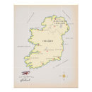 Zoek naar oude kaart van ierland posters Dublin