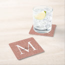 Zoek naar sparkle onderzetters Monogrammen
