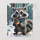 Zoek naar wasbeer briefkaarten Schattig
