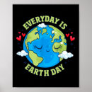 Zoek naar aarde dag elke posters Groen