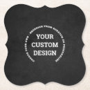 Zoek naar leeg onderzetters Aangepaste logo