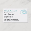 Zoek naar camera lens visitekaartjes Digitaal