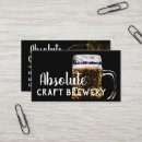 Zoek naar ambacht bier visitekaartjes Modern
