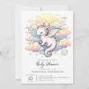 Zoek naar dragon baby uitnodigingen Pastel