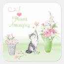 Zoek naar katten gelukkige verjaardag stickers Kattesticker