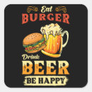 Zoek naar grappige hamburger stickers Voedsel