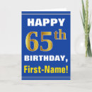 Zoek naar 65ste verjaardagskaarten voor iedereen