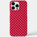Zoek naar rode stippen iphone hoesjes Rood