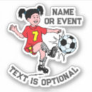 Zoek naar voetbal meisje stickers Coach