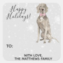 Zoek naar weimaraners stickers Kerstmis