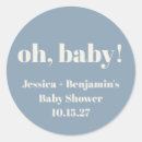 Zoek naar blauw baby shower stickers Kleurrijk