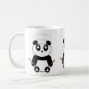 Zoek naar panda mokken Zwart en wit