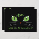 Zoek naar katten ogen uitnodigingen Feest