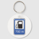 Zoek naar verkeersbord sleutelhangers Benzinestation
