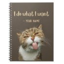 Zoek naar leuke kat notitieboeken Humor