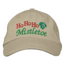 Zoek naar mistletoe petten Kerstmis