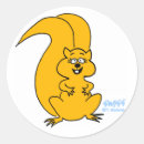 Zoek naar eekhoorn cartoon stickers Schattig