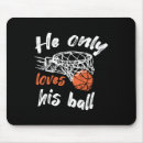 Zoek naar basketbal bal muismatten Verjaardag