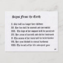 Zoek naar aarde posters briefkaarten Opwarming