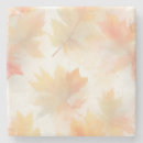 Zoek naar de herfst onderzetters Blad