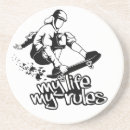 Zoek naar skateboard onderzetters Skateboarden