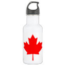 Zoek naar canada vlag waterflessen Rood
