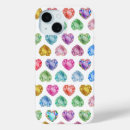Zoek naar diamant hart iphone hoesjes Schattig