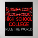 Zoek naar grappige vakantie posters Gaaf schooltje