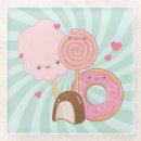 Zoek naar katoen onderzetters Snoep